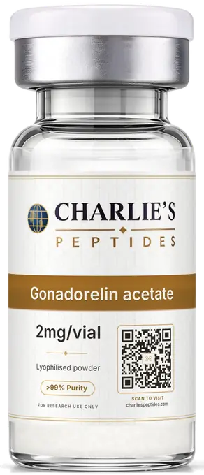 Gonadorelin acetate research peptide vial