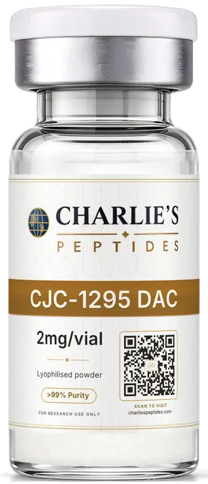 CJC-1295 with DAC research peptide vial