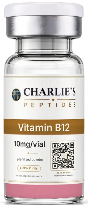 Vitamin B12 research peptide vial